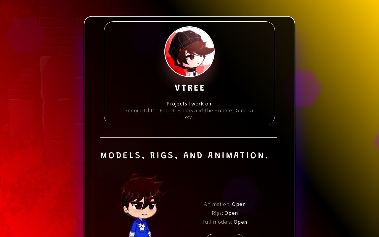 Carrd profile picture for @rig
